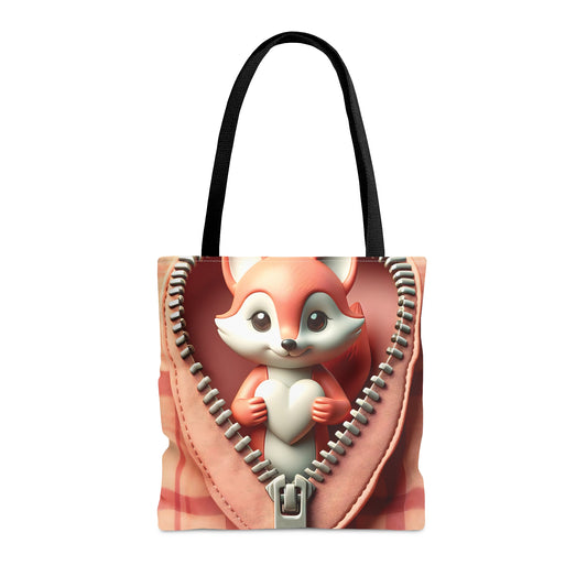 Tote Bag, Fox, Personalised/Non-Personalised Tote bag