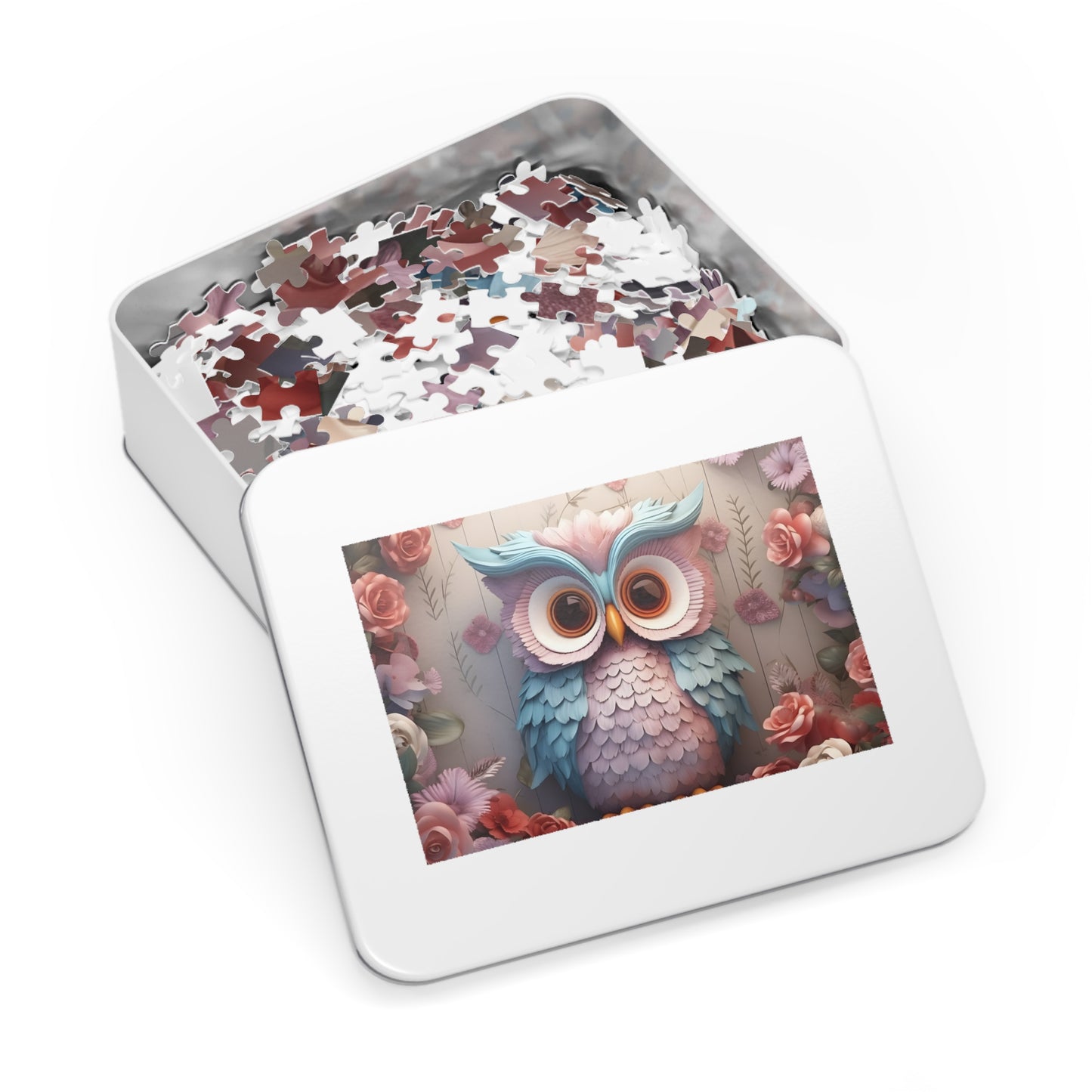 Jigsaw Puzzle, Owl, Personalised/Non-Personalised (30, 110, 252, 500,1000-Piece)