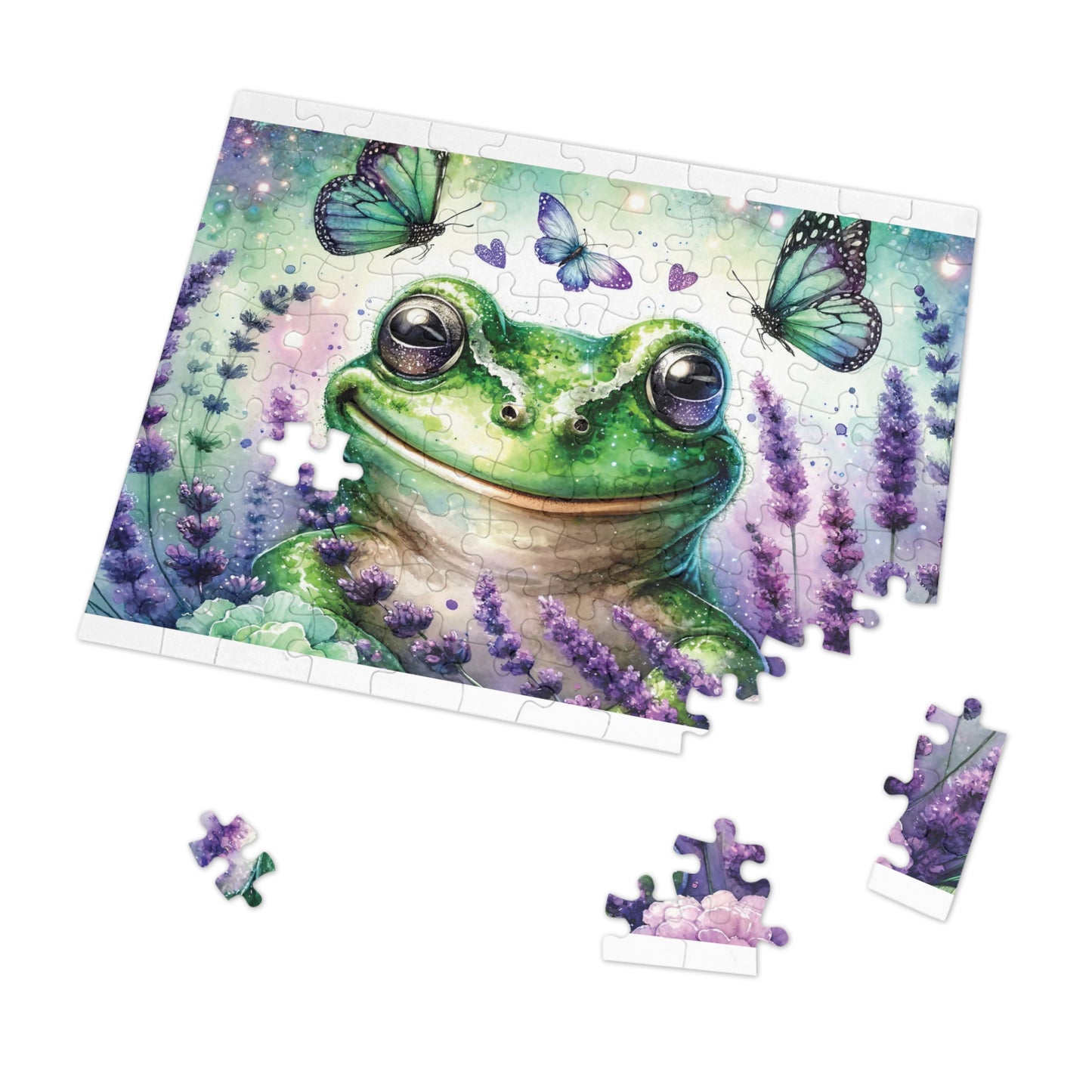 Jigsaw Puzzle, Frog, Personalised/Non-Personalised (30, 110, 252, 500,1000-Piece)