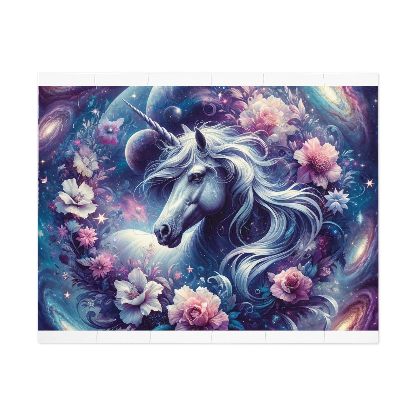 Jigsaw Puzzle, Unicorn, Personalised/Non-Personalised (30, 110, 252, 500,1000-Piece)