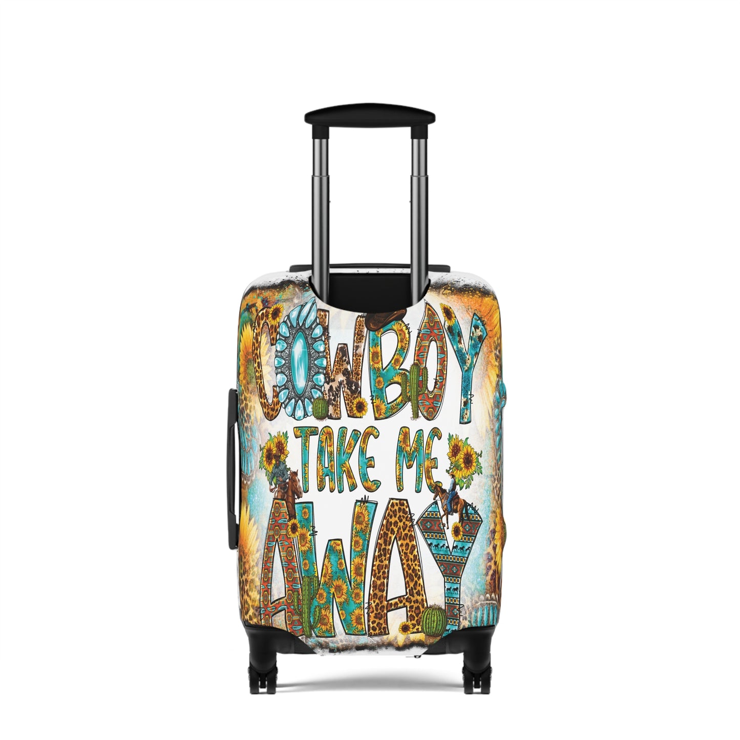 Luggage Cover, Country and Western, Cowboy Take me Away, awd-1026