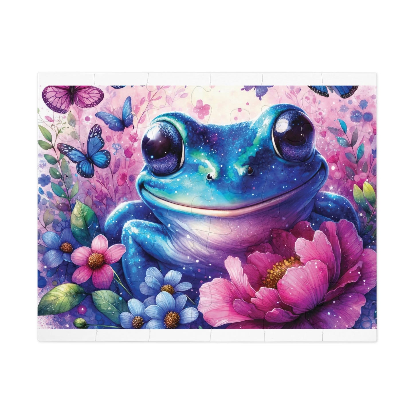 Jigsaw Puzzle, Frog, Personalised/Non-Personalised (30, 110, 252, 500,1000-Piece)