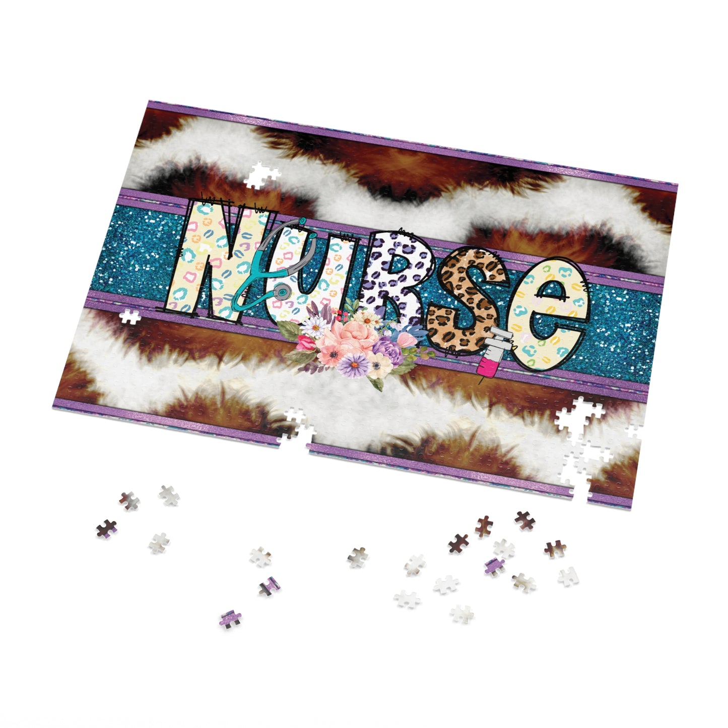 Jigsaw Puzzle, Nurse, Personalised/Non-Personalised (30, 110, 252, 500,1000-Piece)