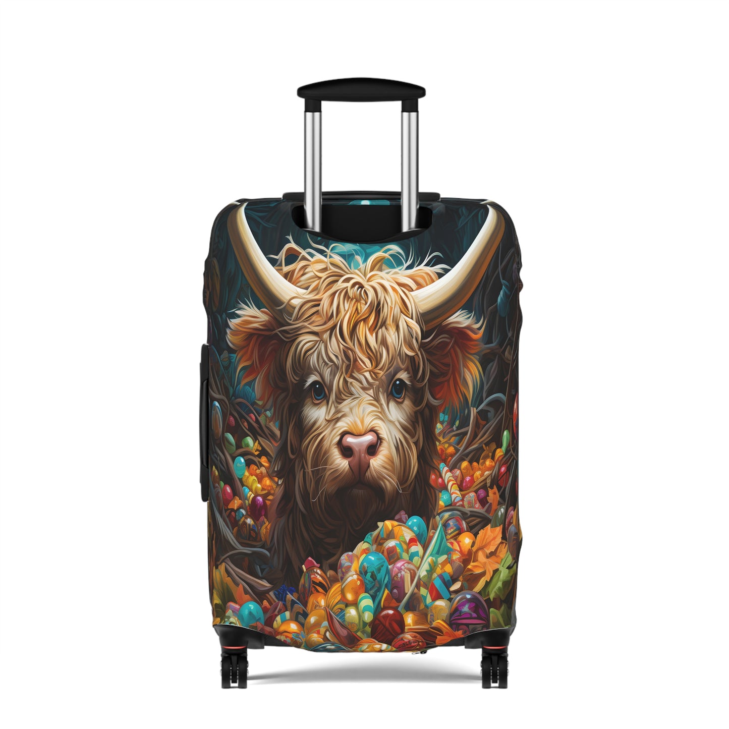 Luggage Cover, Highland Cow, awd-047