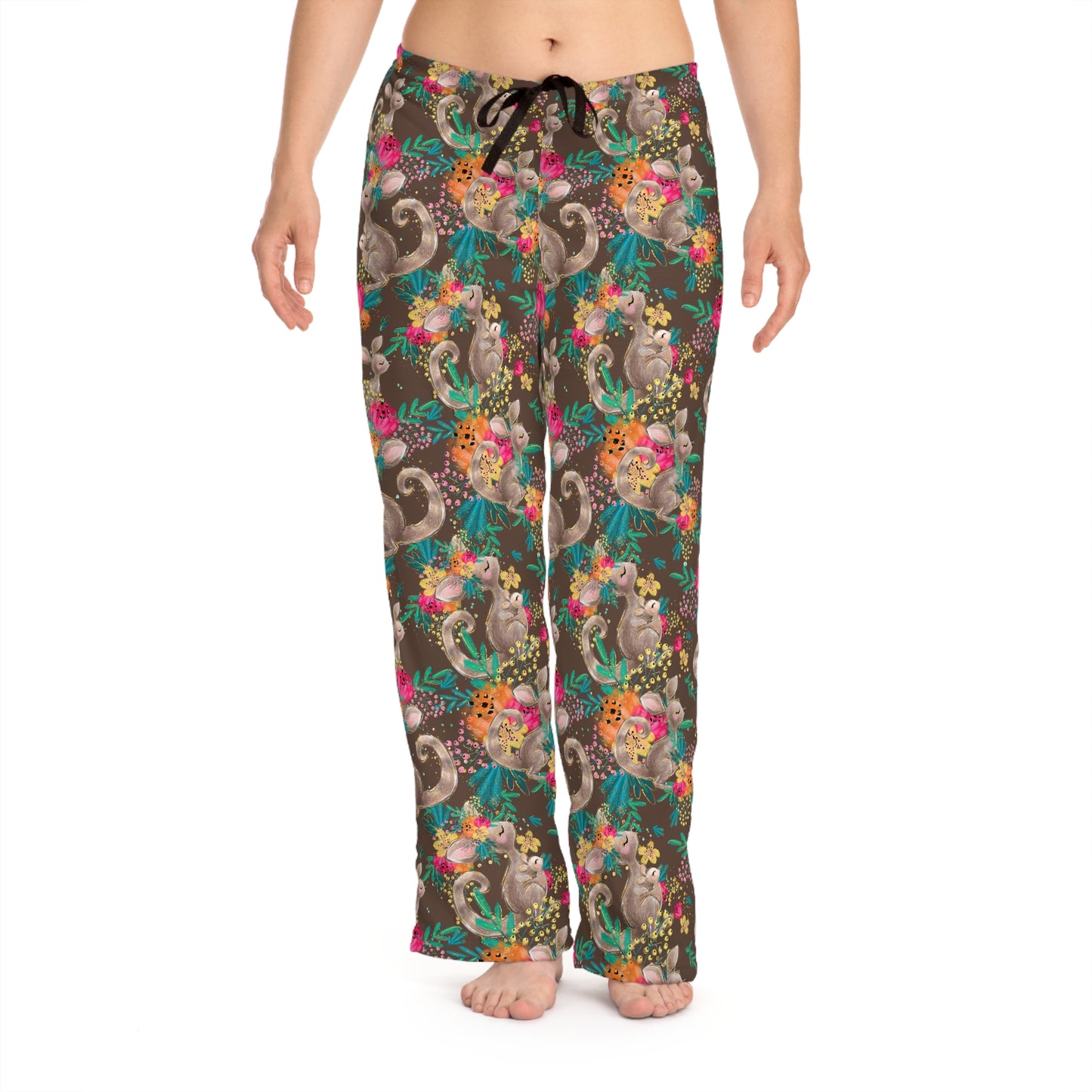 Women's Pyjama Pants, Australian Animals, Sleepwear Bottoms