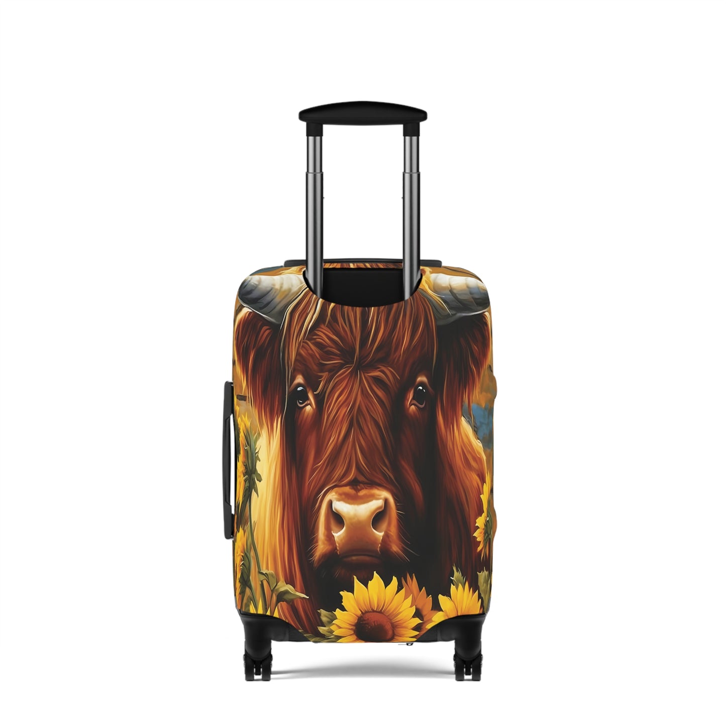 Luggage Cover, Highland Cow, awd-033