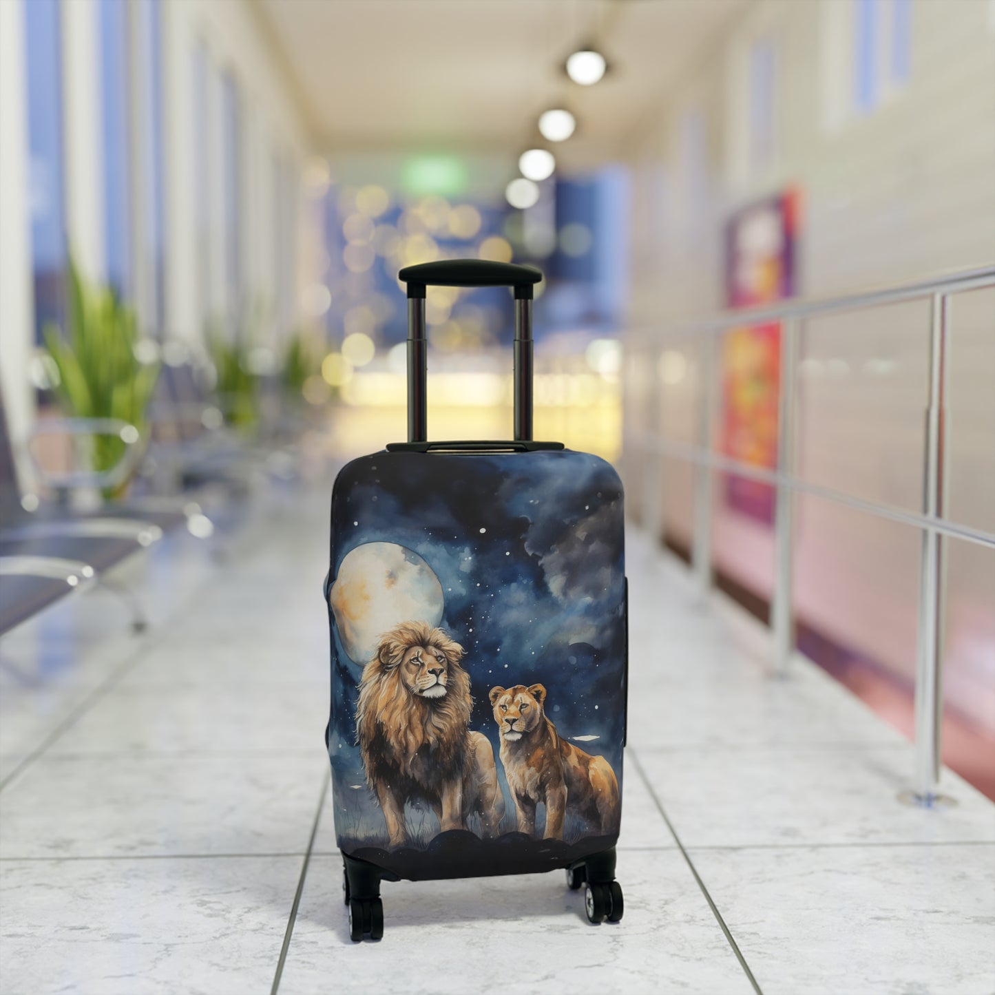 Luggage Cover, Lions, awd-554