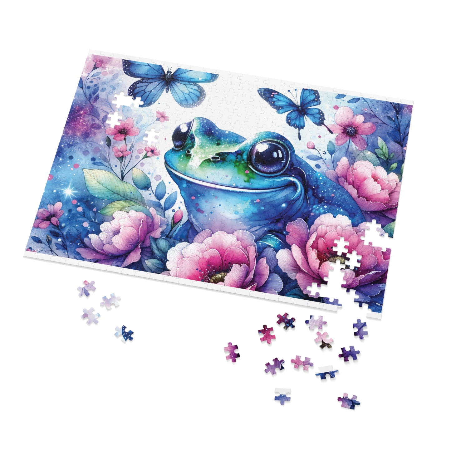 Jigsaw Puzzle, Frog, Personalised/Non-Personalised (30, 110, 252, 500,1000-Piece)