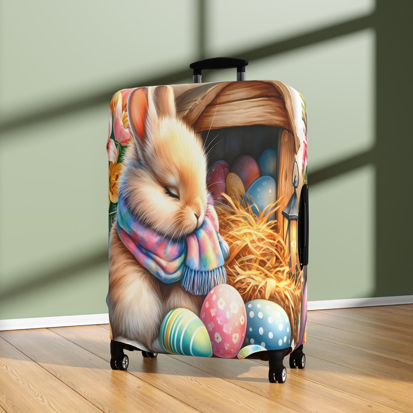 Luggage Cover, Easter, Rabbit, awd-1606