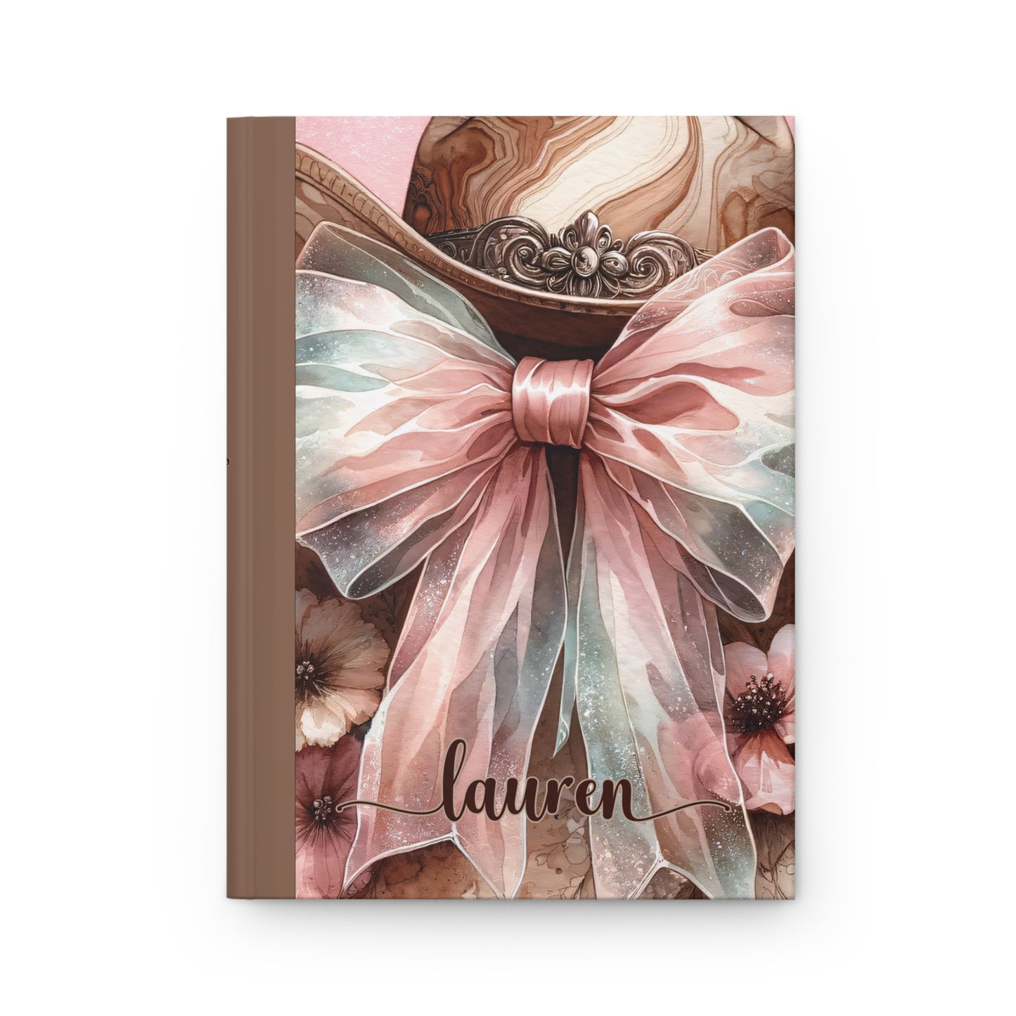 Personalised Hardcover Journal Matte, Country and Western, awd-1738