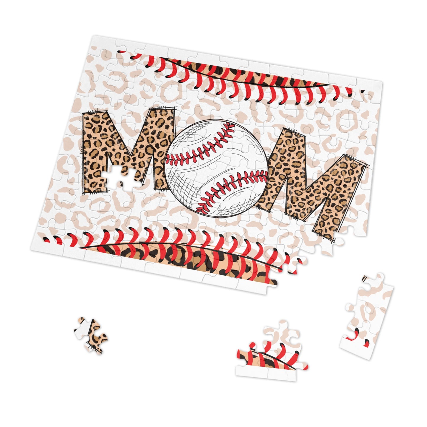 Puzzle, Softball Mom, Personalised/Non-Personalised (30, 110, 252, 500,1000-Piece) awd-607