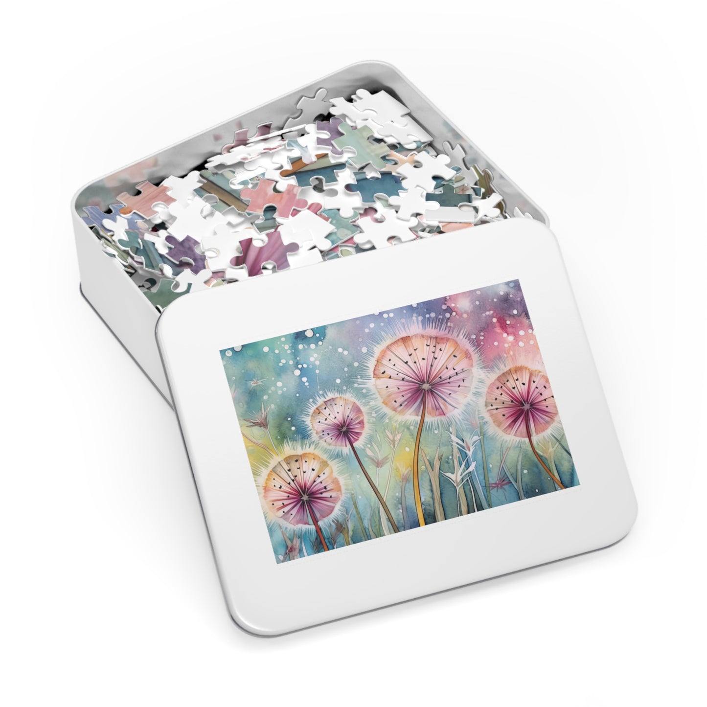 Jigsaw Puzzle, Floral, Personalised/Non-Personalised (30, 110, 252, 500,1000-Piece)