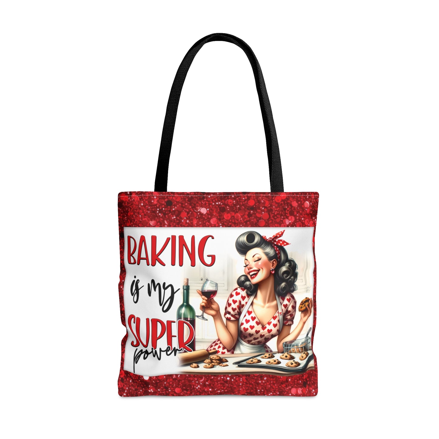 Tote Bag, Retro, Baking is my Super Power