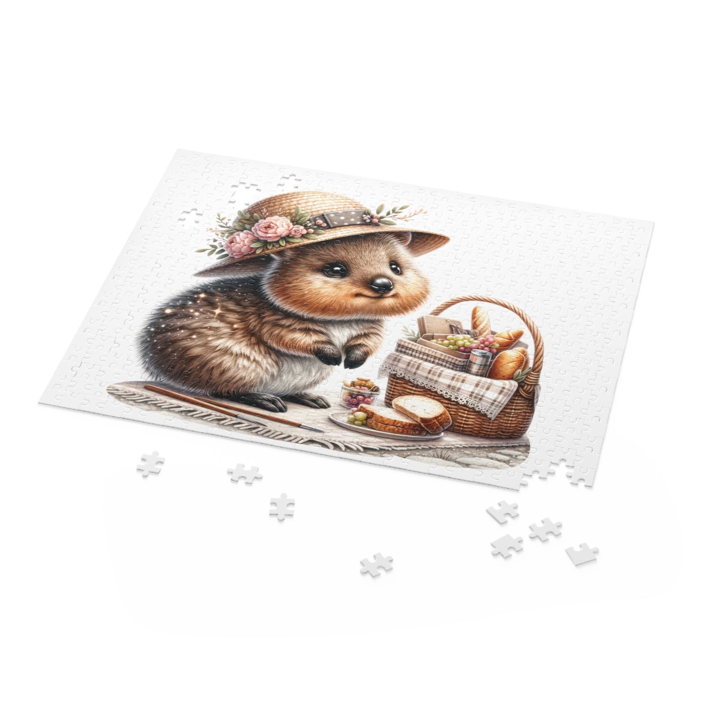 Personalised/Non-Personalised Puzzle, Quokka (120, 252, 500-Piece)