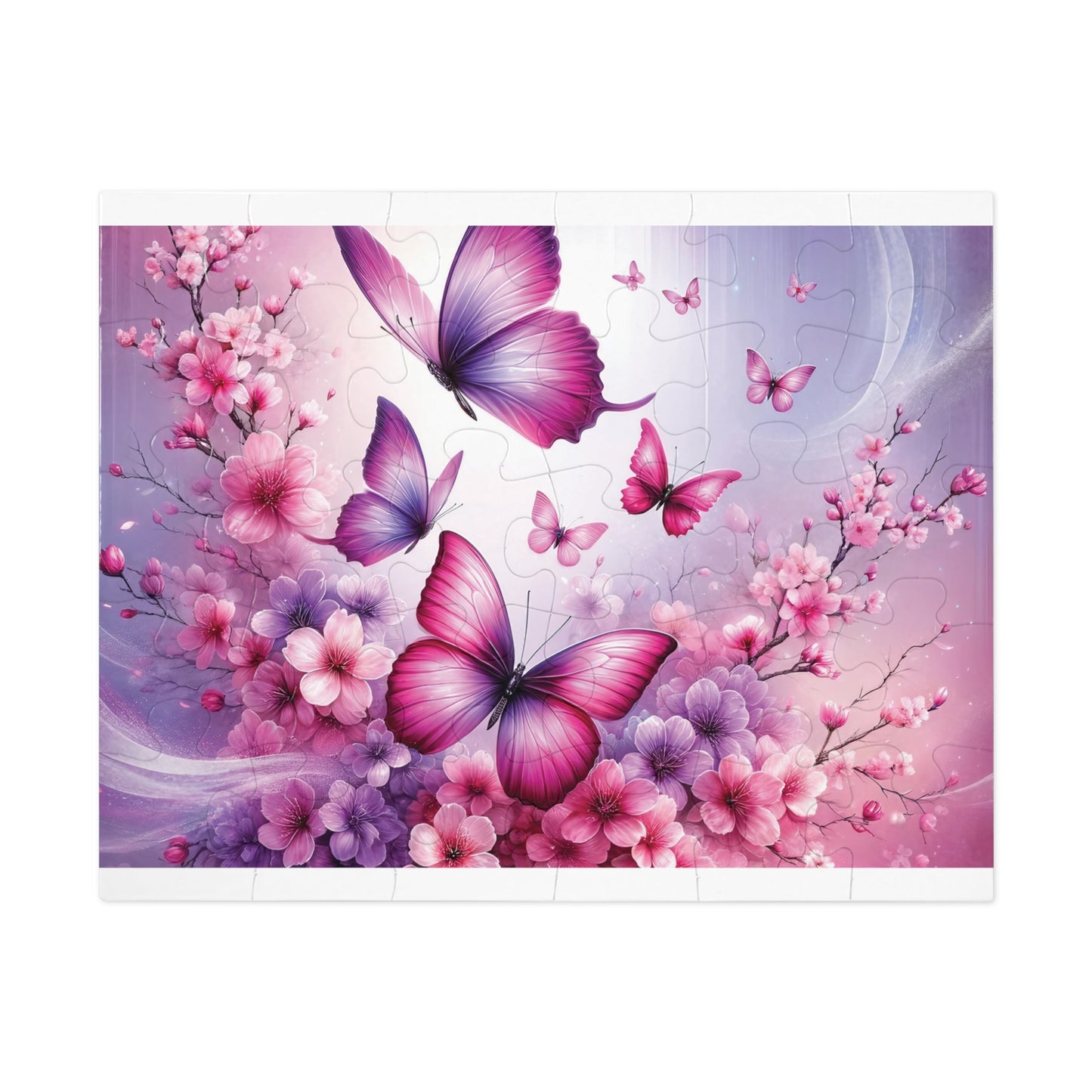 Jigsaw Puzzle, Butterfly, Personalised/Non-Personalised (30, 110, 252, 500,1000-Piece)