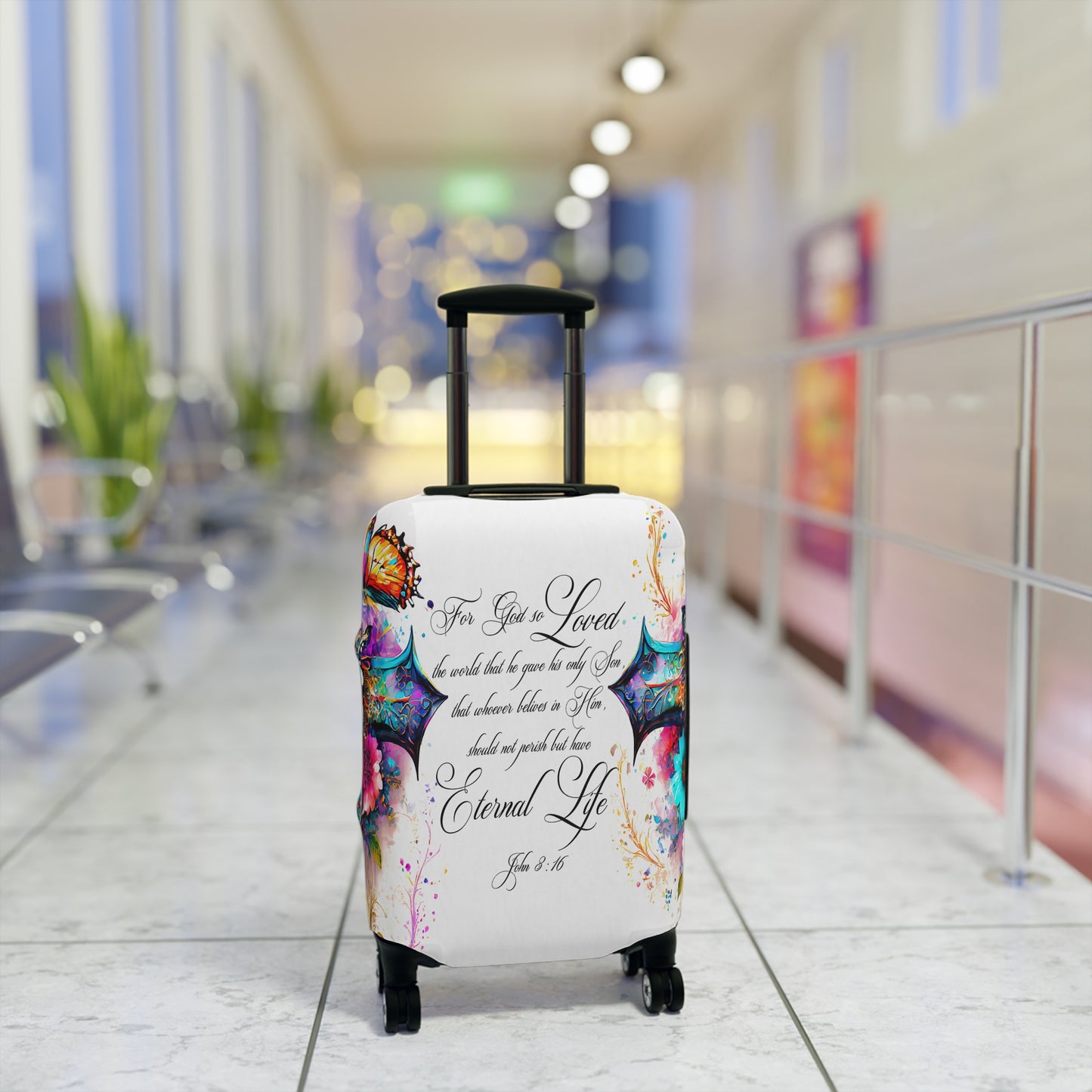 Luggage Cover, Bible Verse, awd-1490