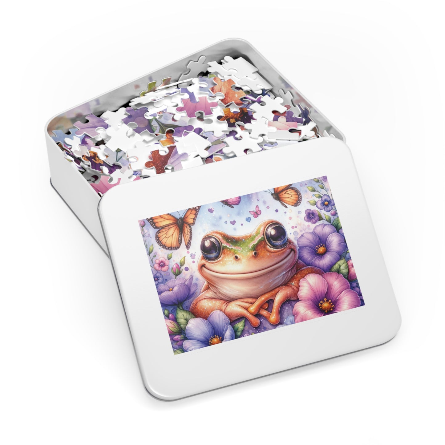 Jigsaw Puzzle, Frog, Personalised/Non-Personalised (30, 110, 252, 500,1000-Piece)