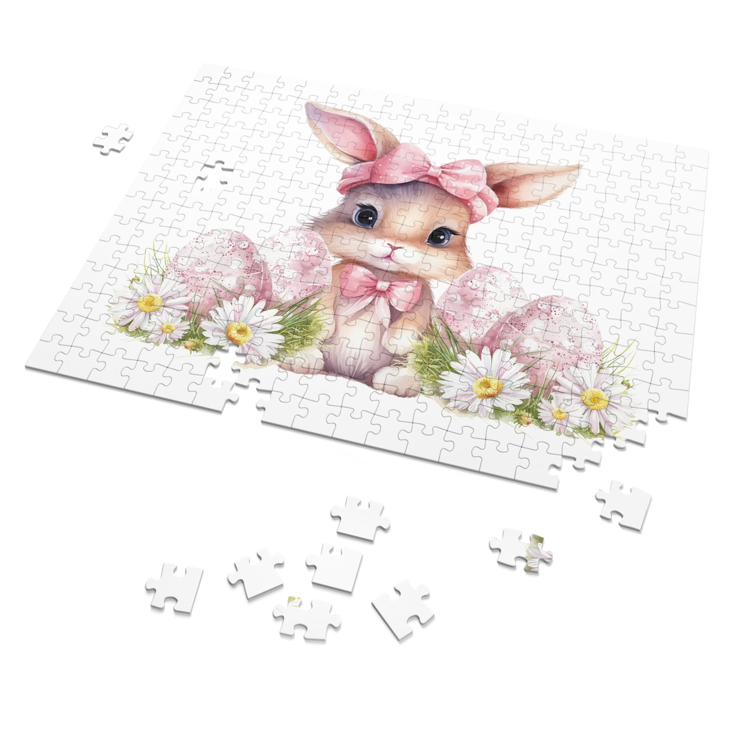 Jigsaw Puzzle, Easter, Easter Rabbit, Personalised/Non-Personalised (30, 110, 252, 500,1000-Piece)