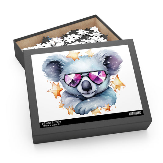 Personalised/Non-Personalised Puzzle, Australian Animals, Koala (120, 252, 500-Piece)