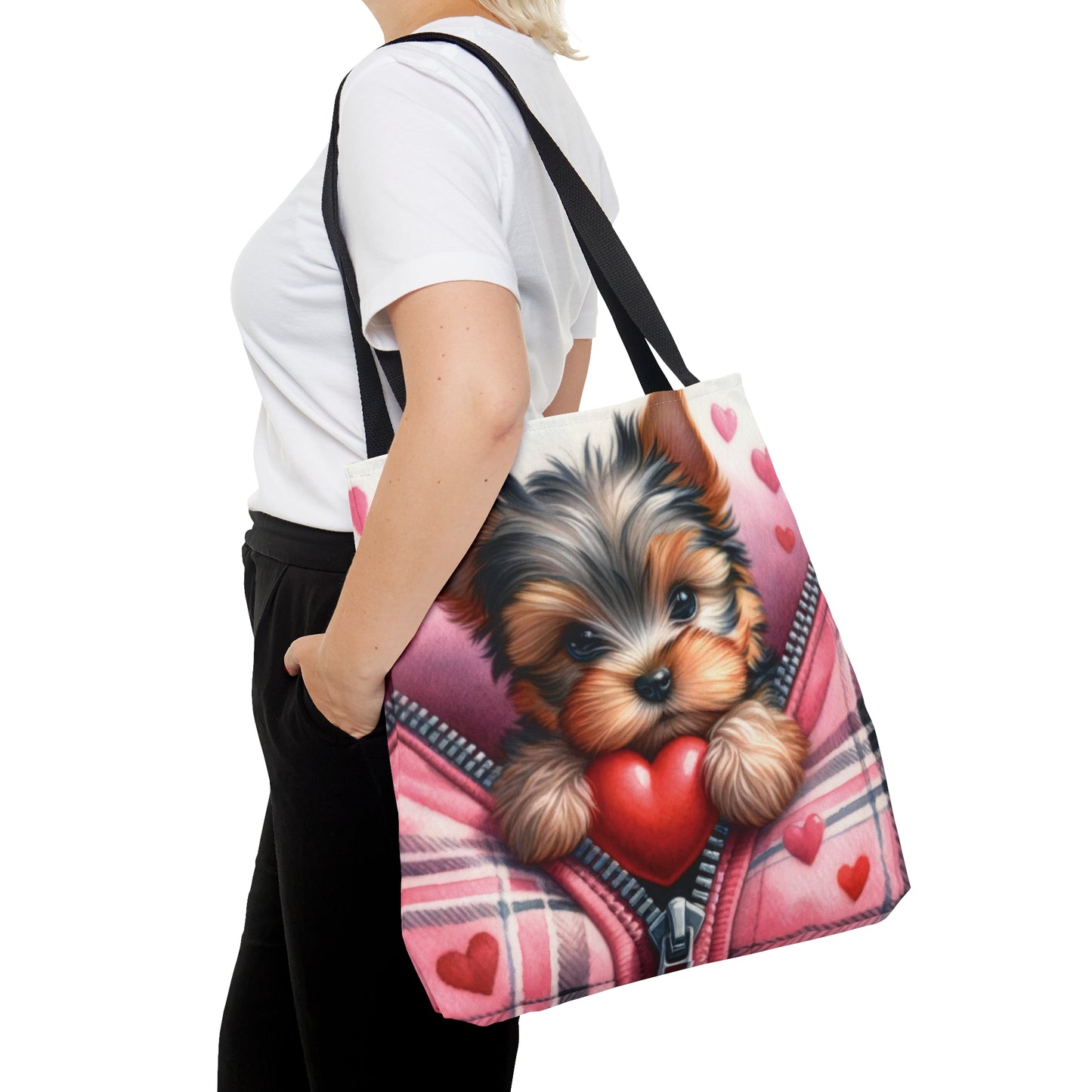 Tote Bag, Cute Dog, Personalised/Non-Personalised Tote bag