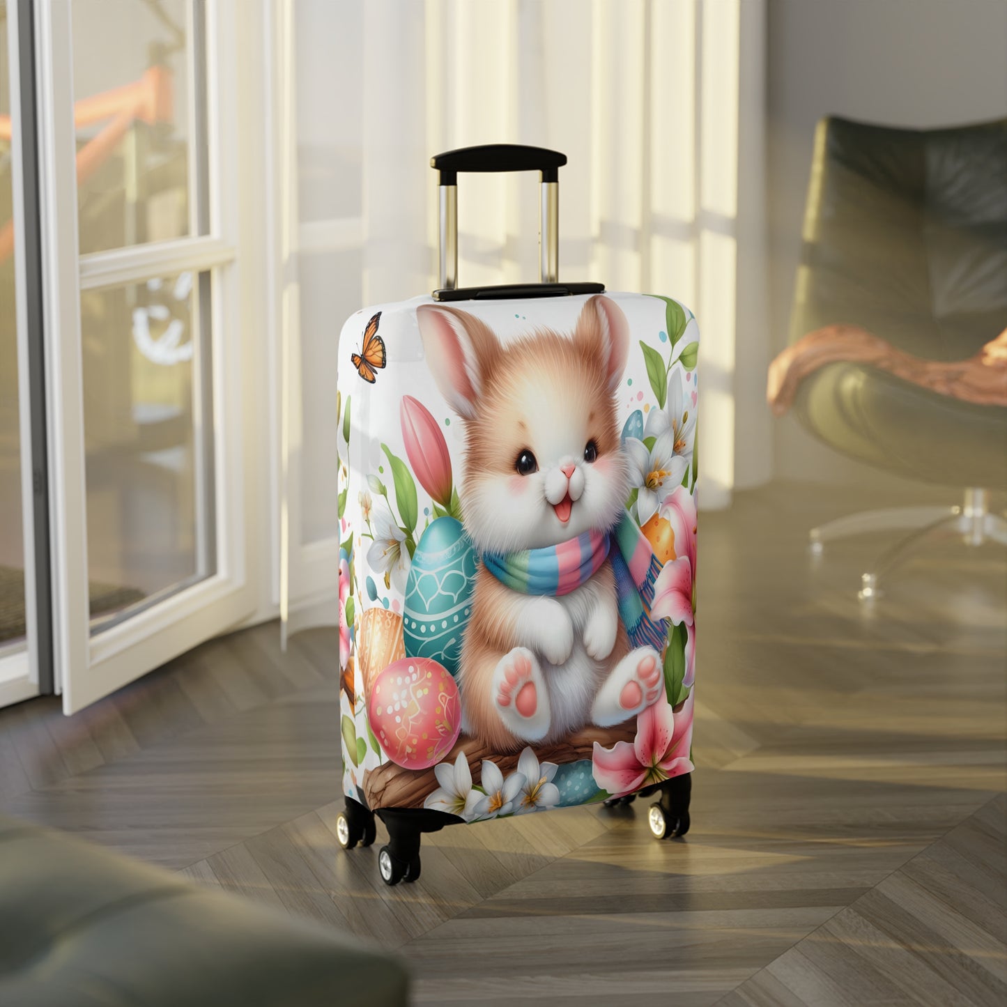 Luggage Cover, Easter, Rabbit, awd-1627