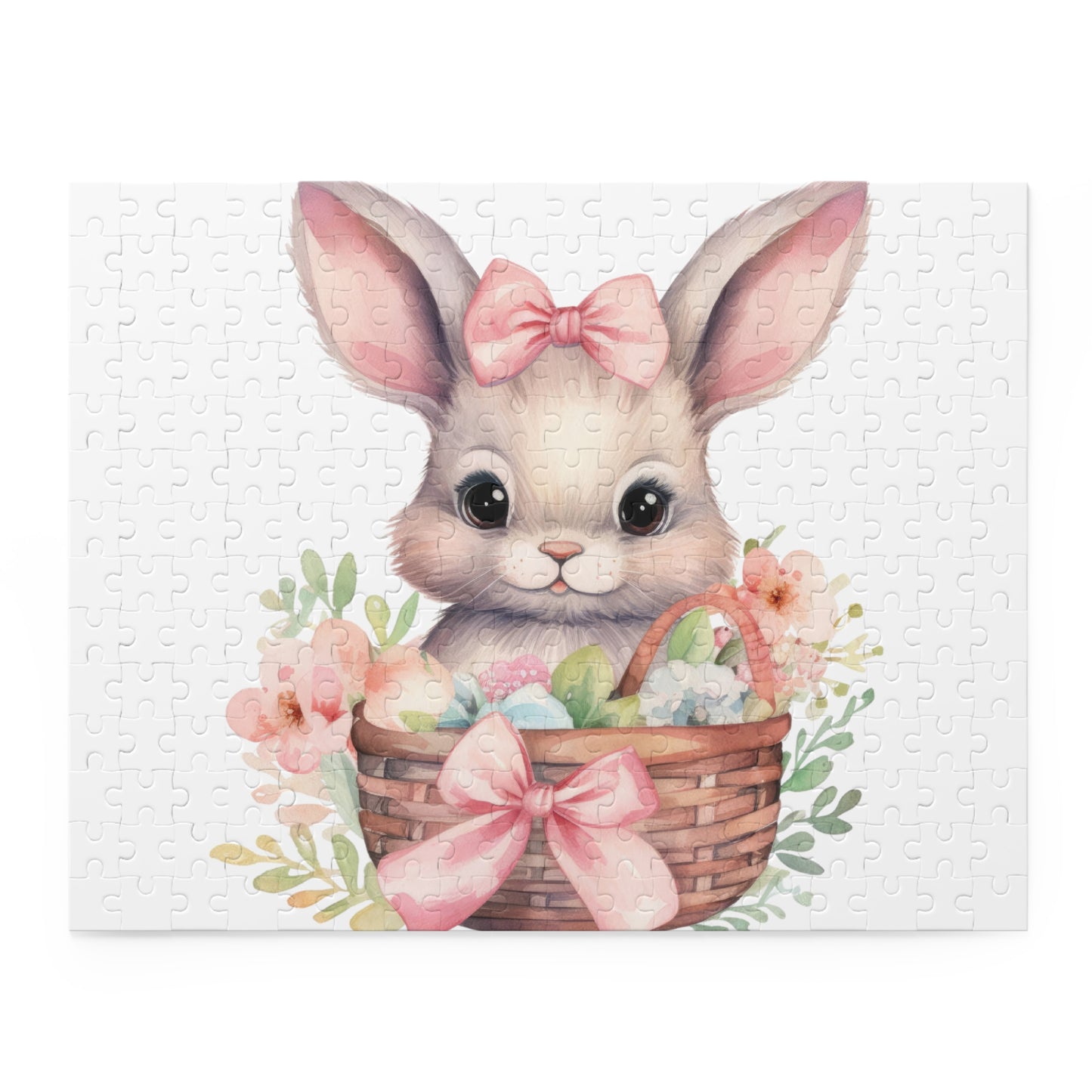 Personalised/Non-Personalised Puzzle, Easter Bunny (120, 252, 500-Piece)