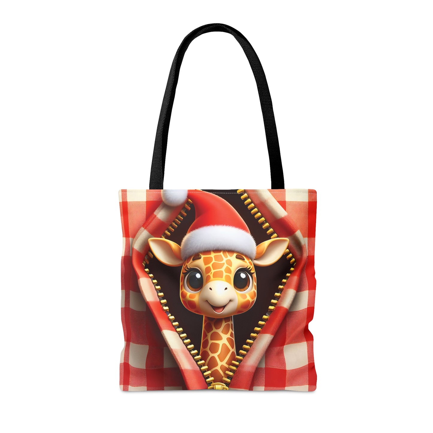 Tote Bag, Christmas Giraffe