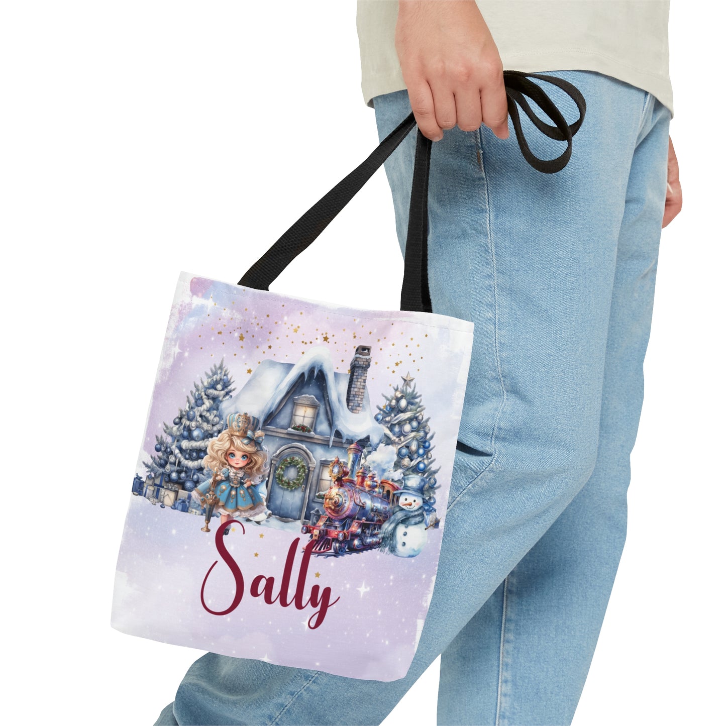 Personalised Tote Bag, Christmas bag, Christmas Tote Bag, Personalised/Non-Personalised