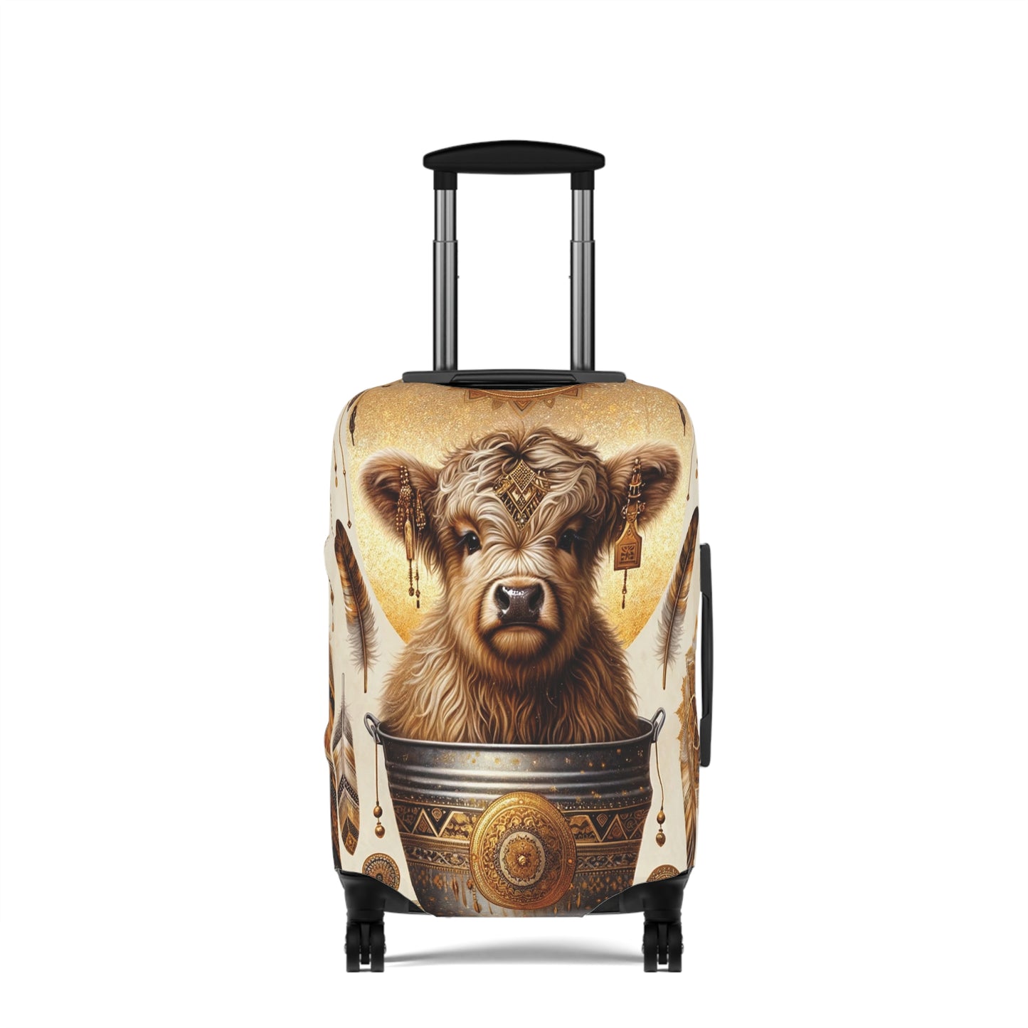 Luggage Cover, Highland Cow, awd-705