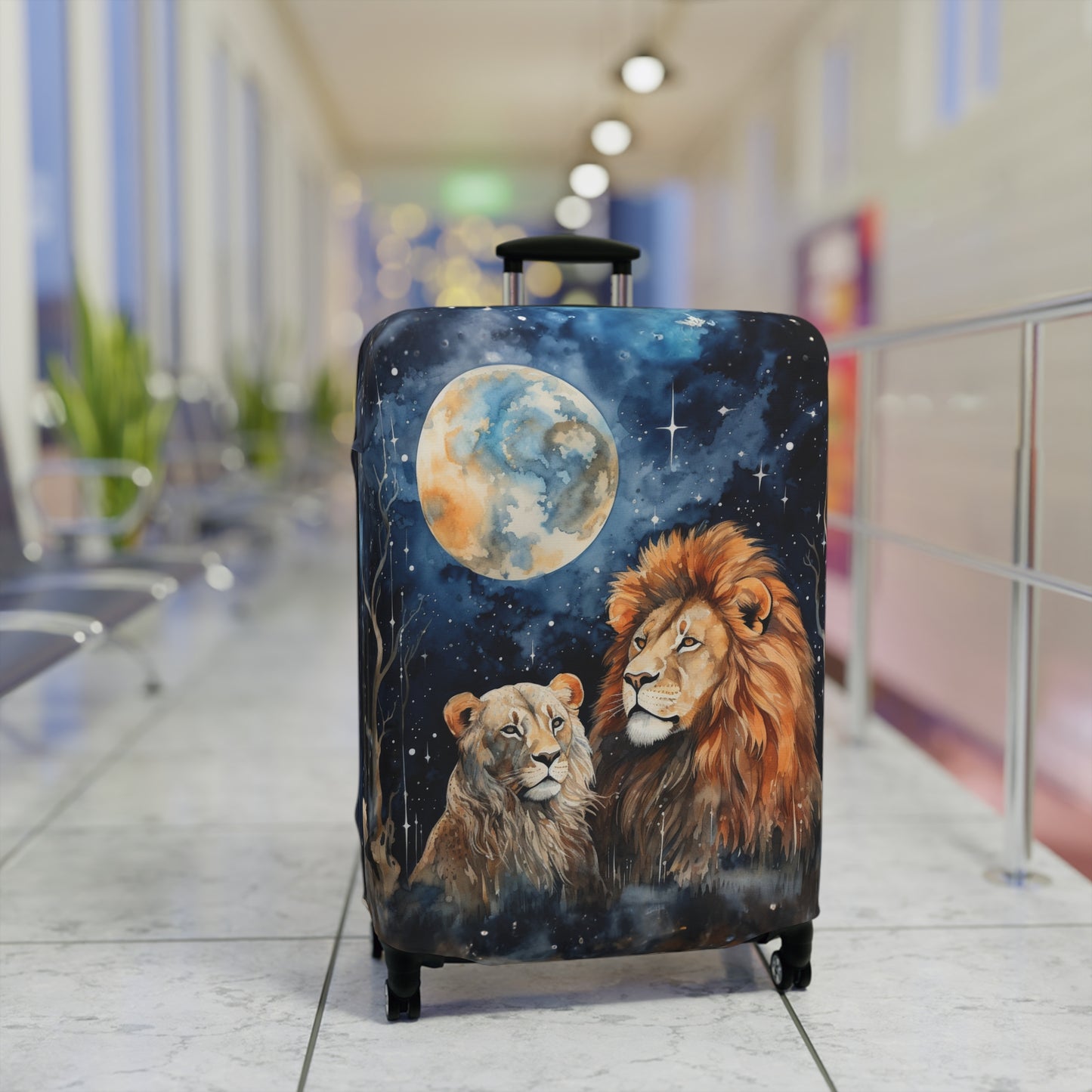 Luggage Cover, Lions, awd-552