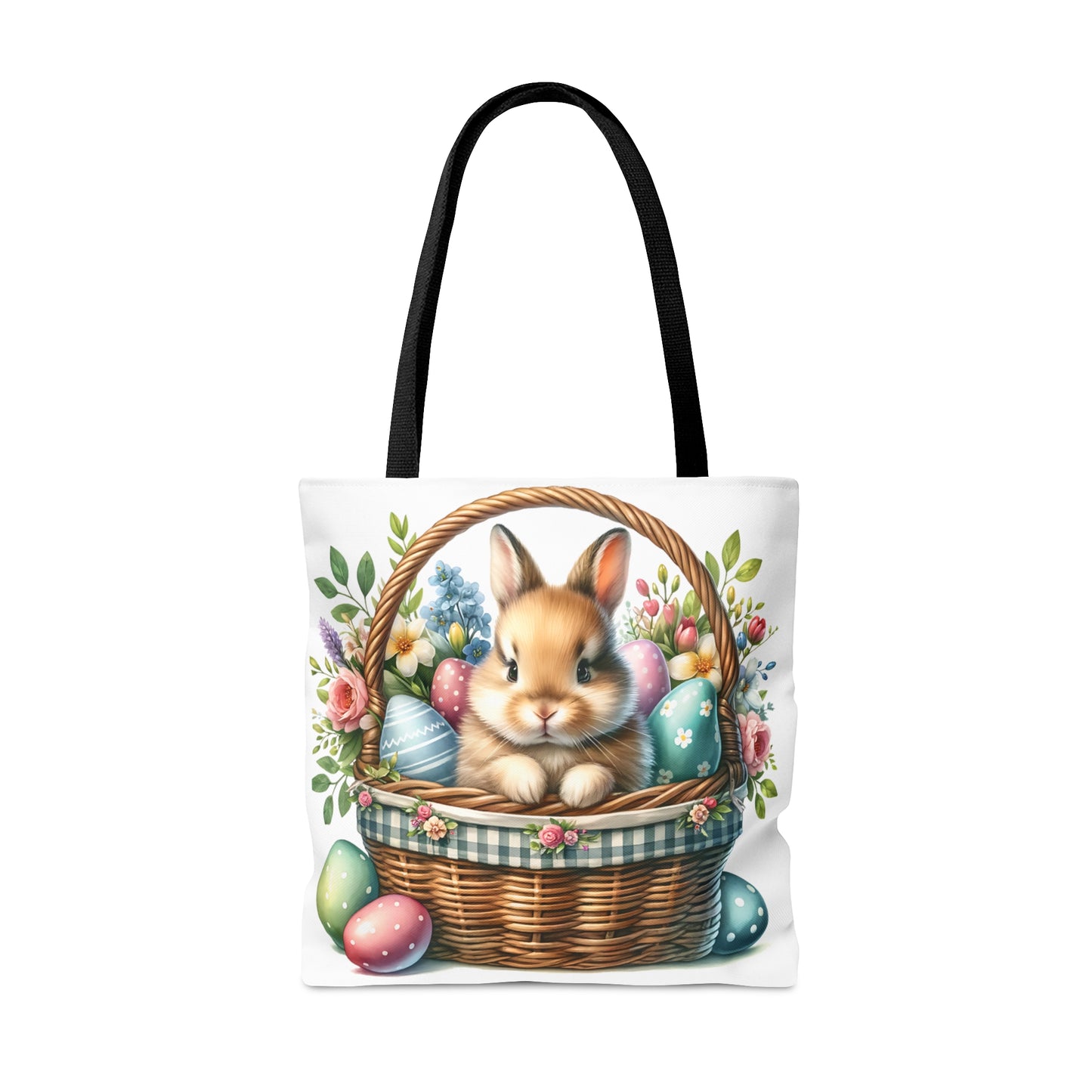 Tote Bag, Easter, Rabbit, Personalised/Non-Personalised Tote bag