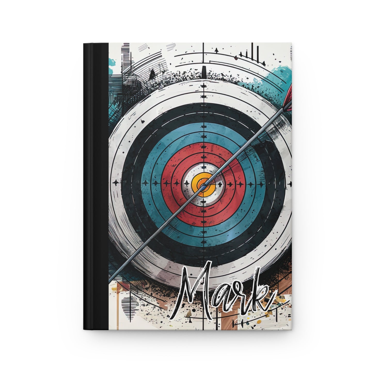 Personalised Hardcover Journal Matte, Archery, awd-1458