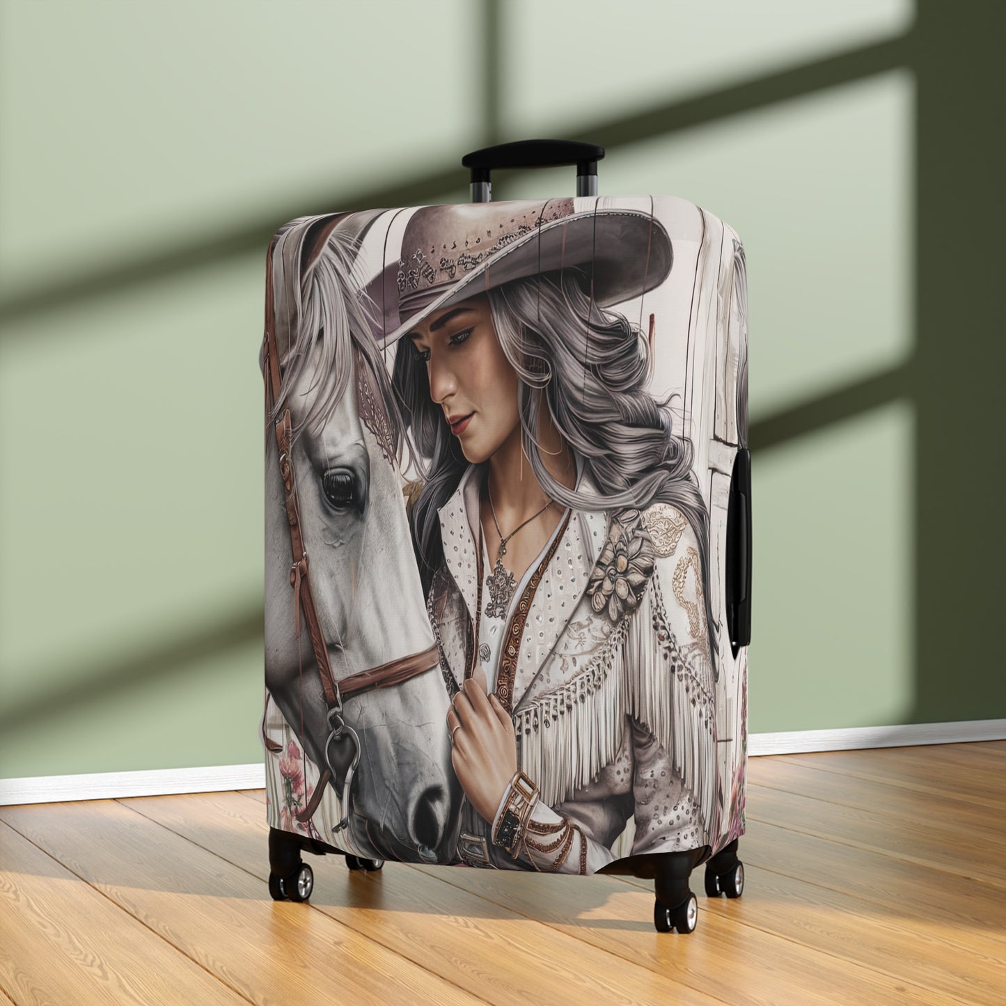 Luggage Cover, Country and Western, Country Girl, awd-1686