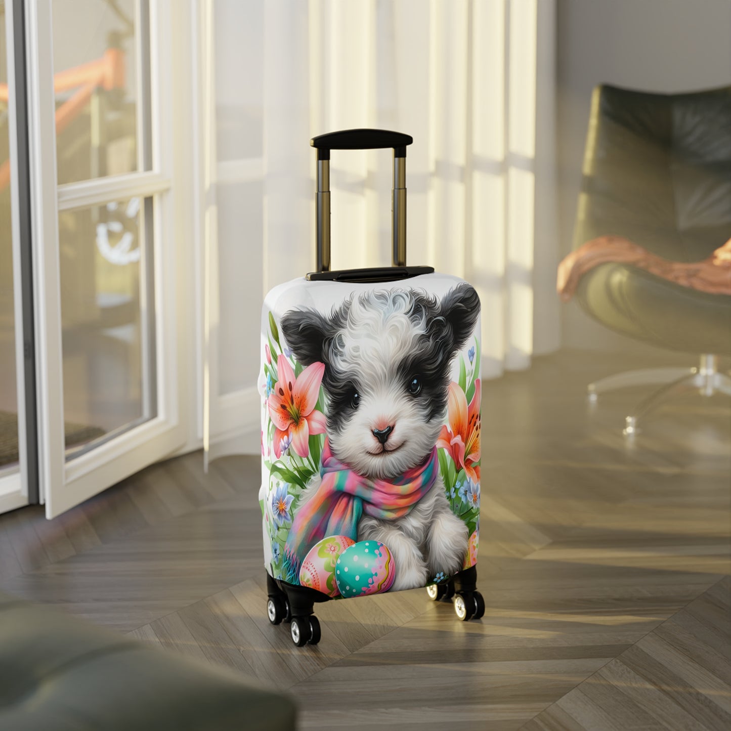 Luggage Cover, Easter, Lamb, awd-1630