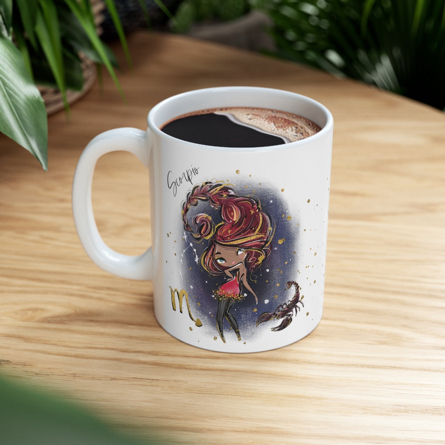 Zodiac Sign, Scorpio, Ceramic Mug 11oz