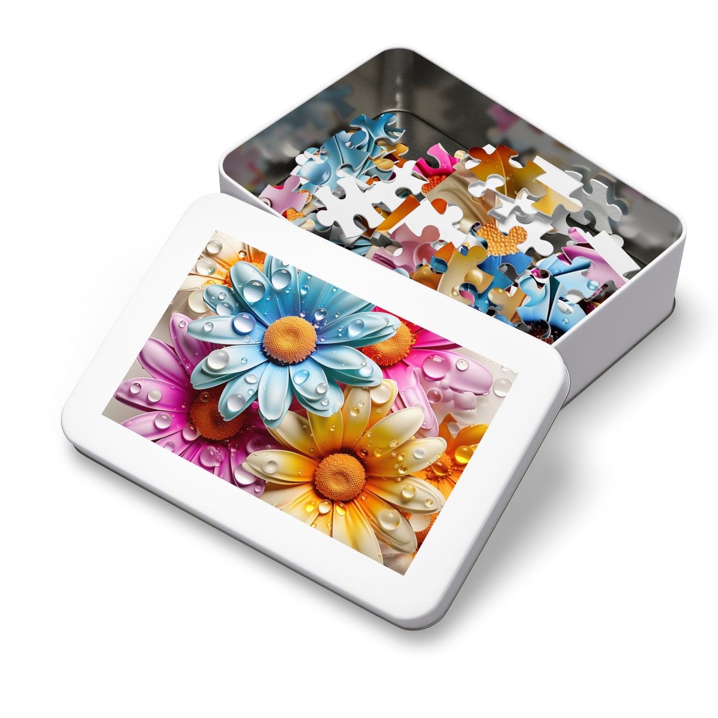 Jigsaw Puzzle, Floral, Personalised/Non-Personalised (30, 110, 252, 500,1000-Piece)