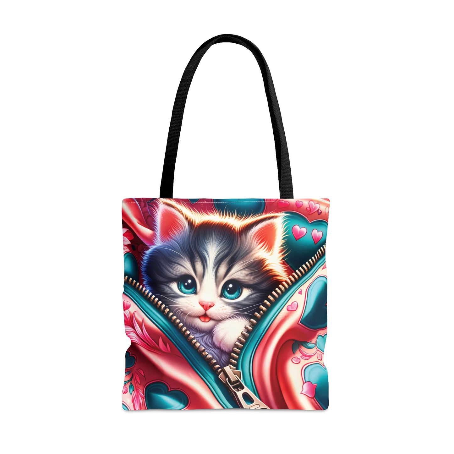 Tote Bag, Cat, Personalised/Non-Personalised Tote bag