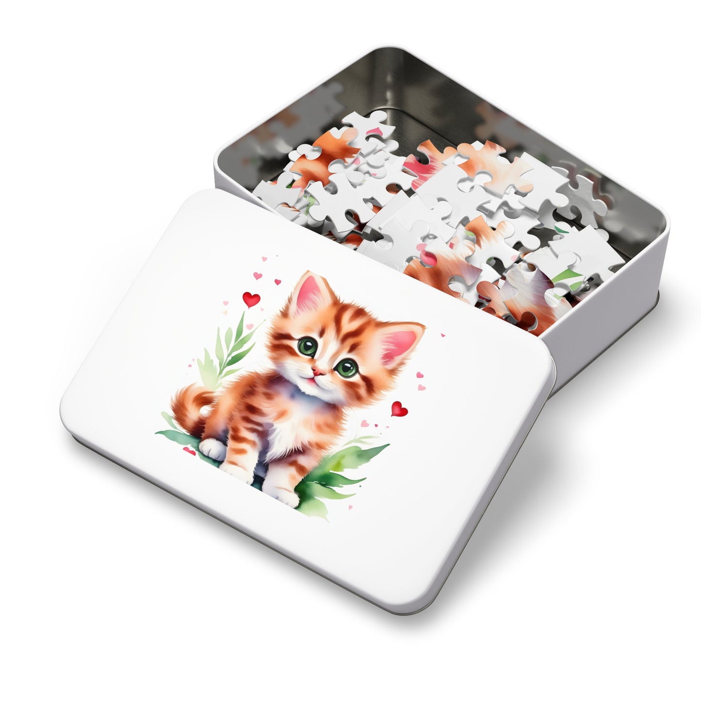 Jigsaw Puzzle, Cat, Personalised/Non-Personalised (30, 110, 252, 500,1000-Piece)