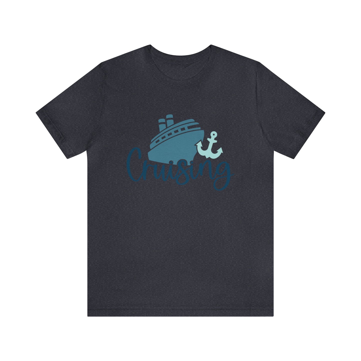 Unisex Adults Jersey Short Sleeve Tee, Cruise Tee, Cruising, 100% Cotton, Light Fabric 142 g/m²