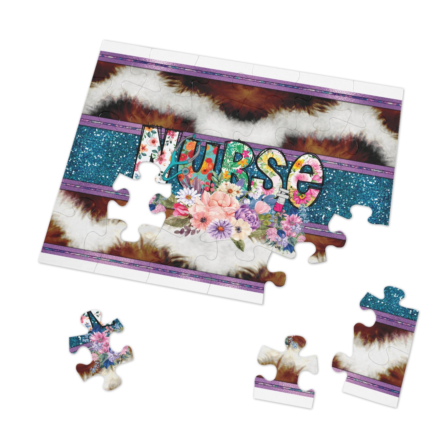 Jigsaw Puzzle, Nurse, Personalised/Non-Personalised (30, 110, 252, 500,1000-Piece)