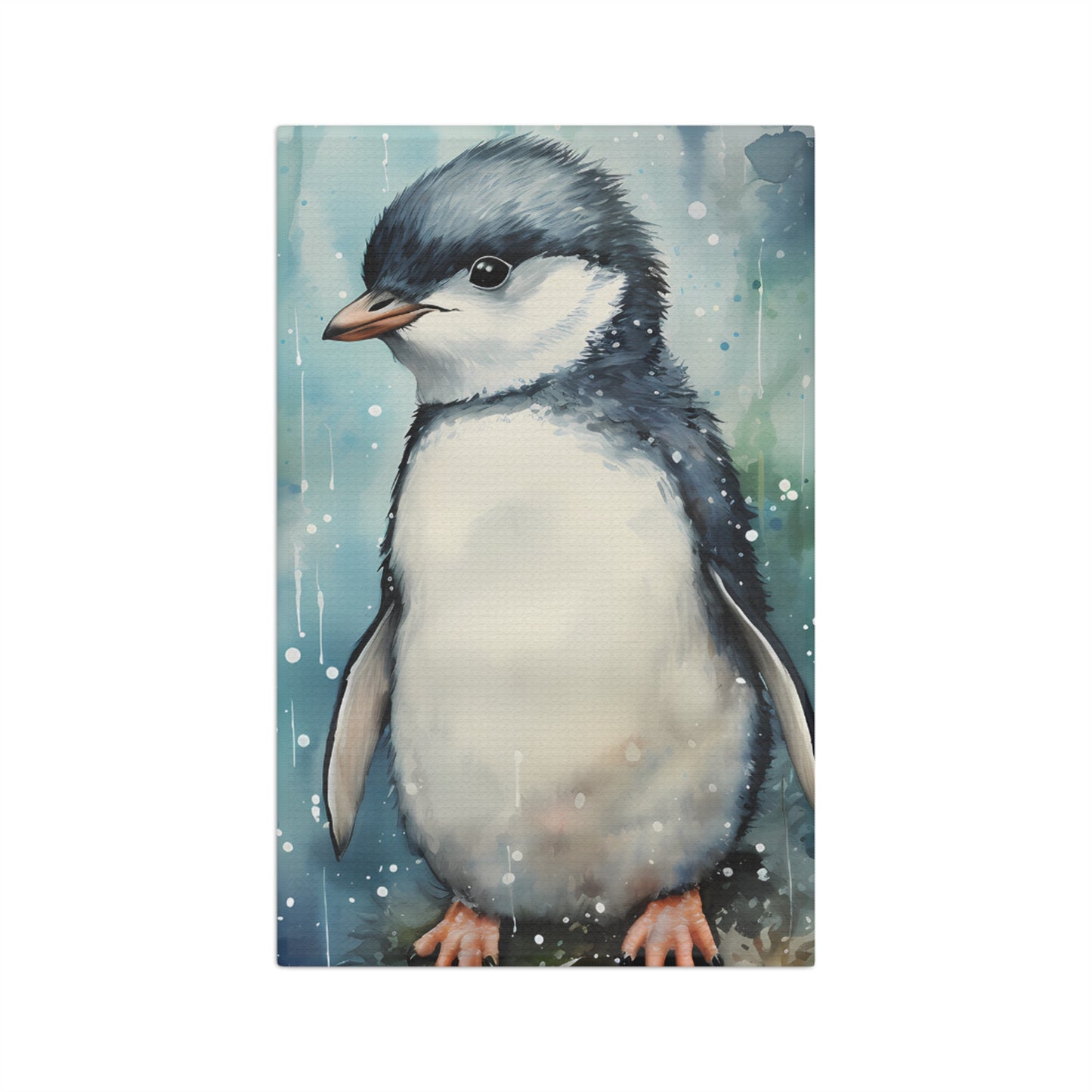 Microfiber Tea Towel, Australian Animals, Penquin