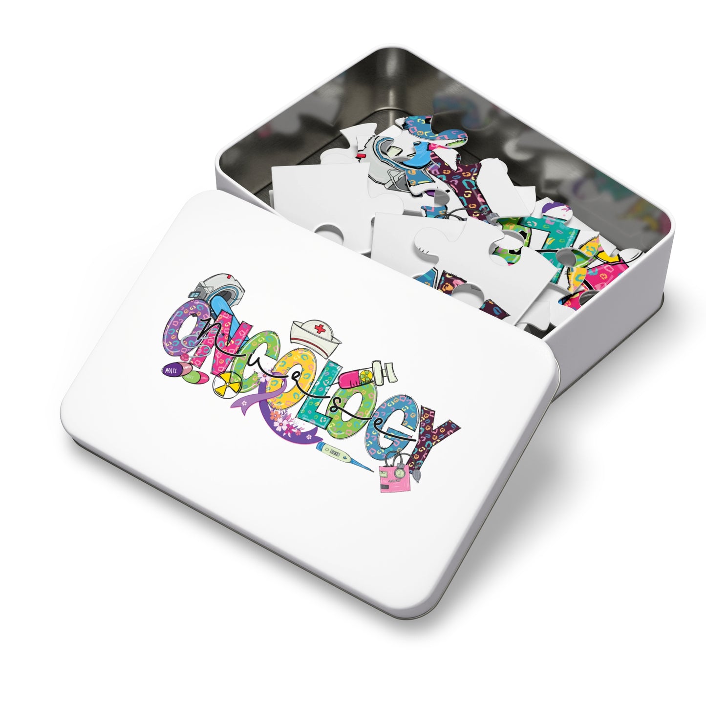 Jigsaw Puzzle, Oncology Nurse, Personalised/Non-Personalised (30, 110, 252, 500,1000-Piece)