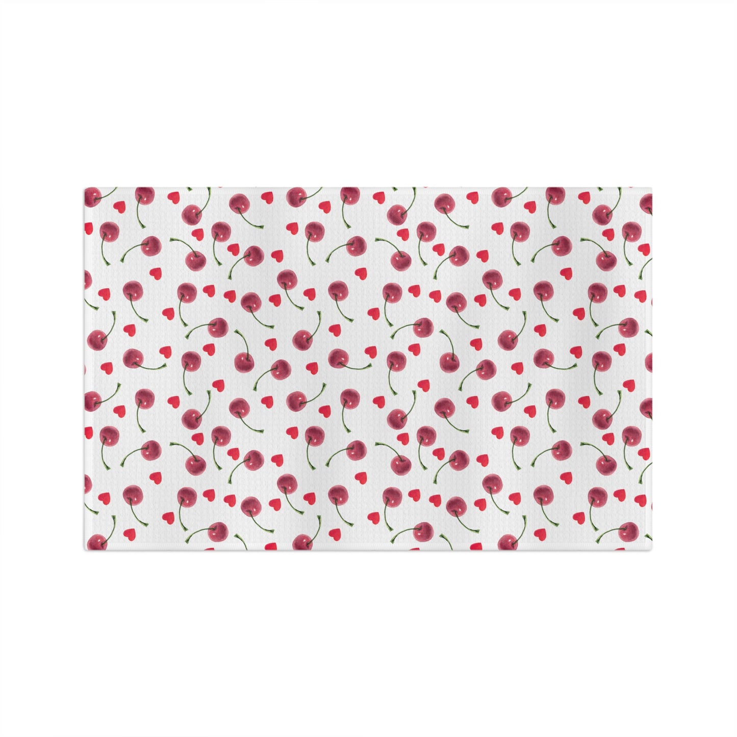 Microfiber Tea Towel Cherries