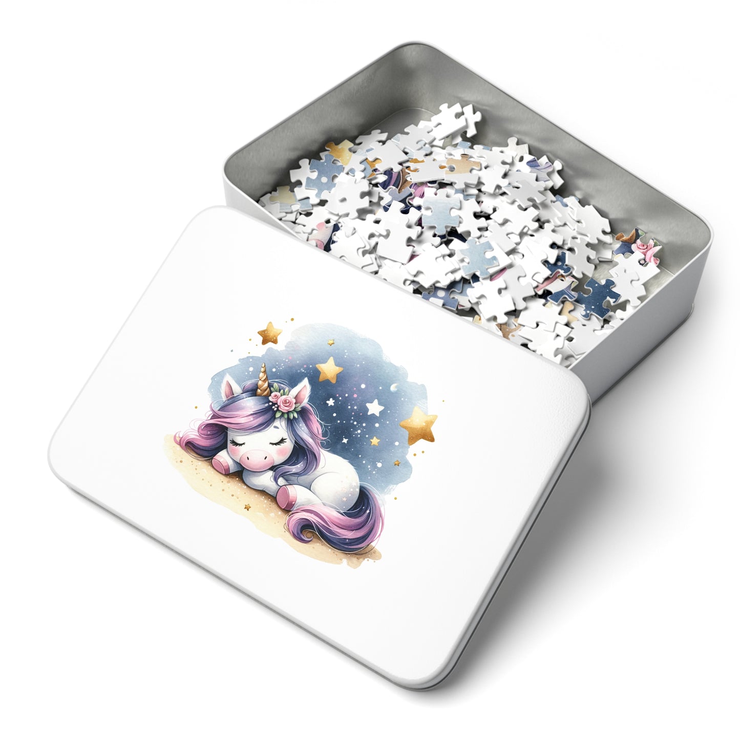 Jigsaw Puzzle, Unicorn, Personalised/Non-Personalised (30, 110, 252, 500,1000-Piece)