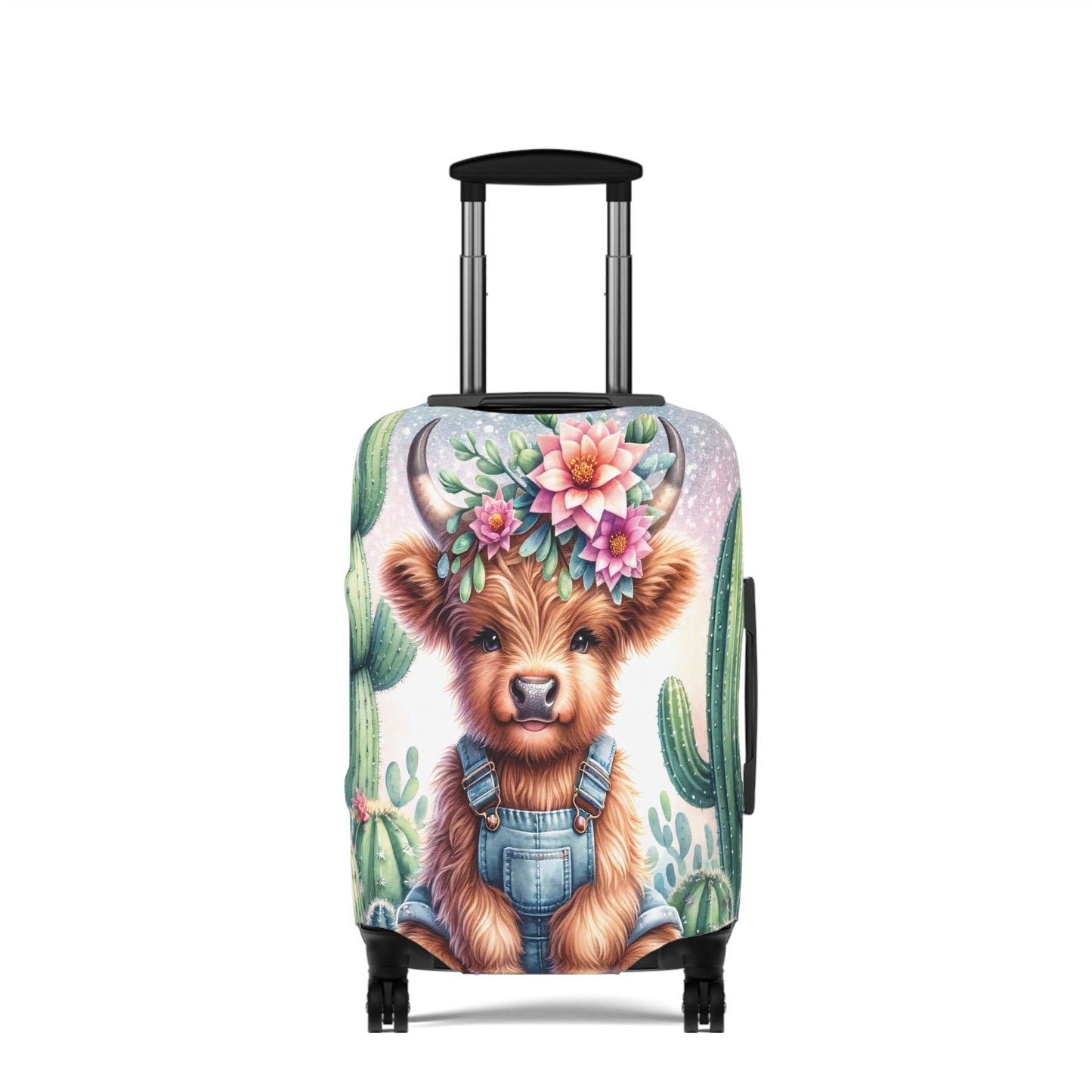 Luggage Cover, Highland Cow, awd-1160