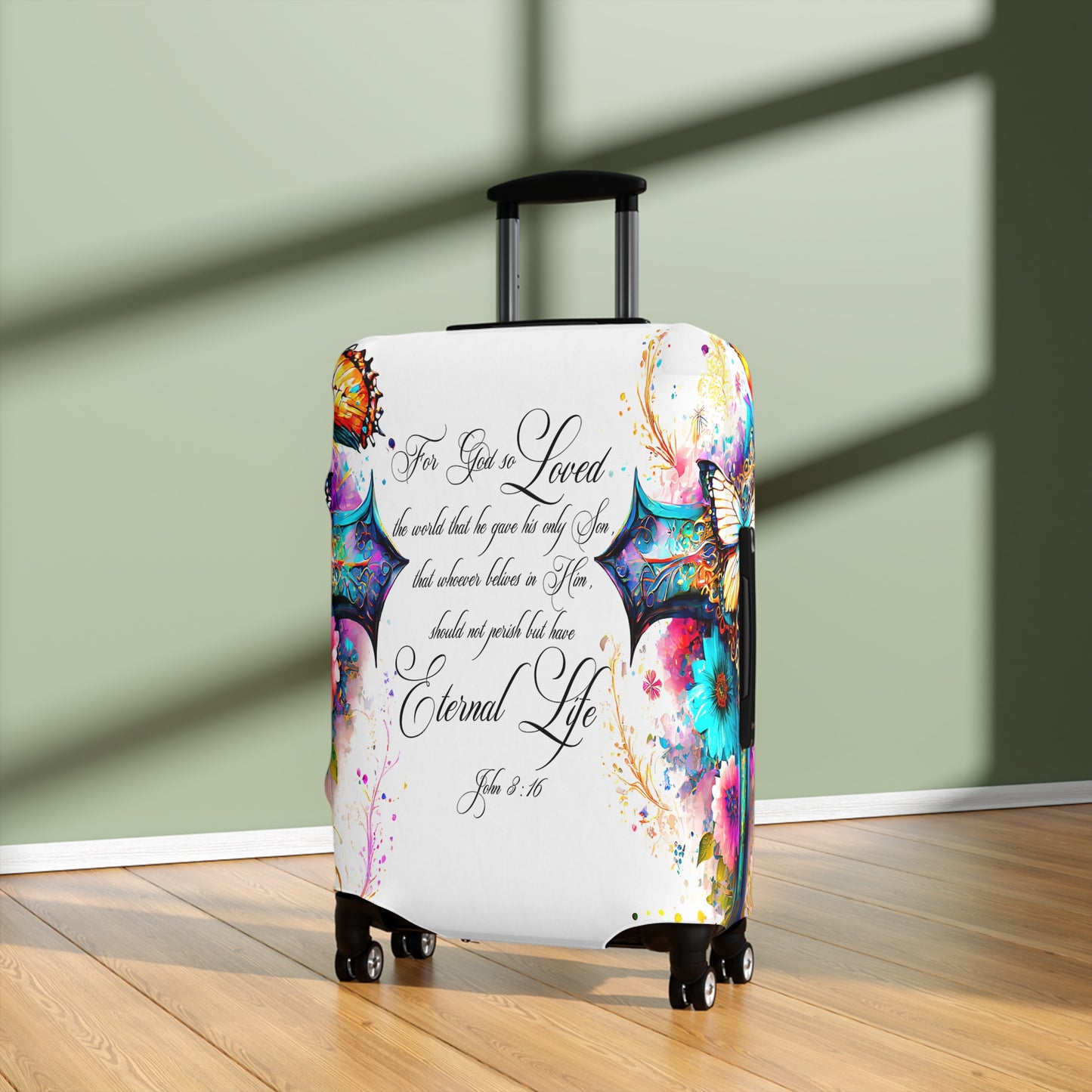 Luggage Cover, Bible Verse, awd-1490