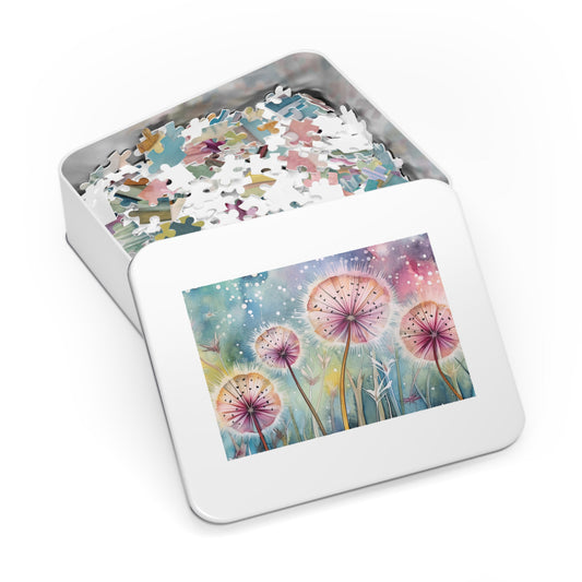 Jigsaw Puzzle, Floral, Personalised/Non-Personalised (30, 110, 252, 500,1000-Piece)