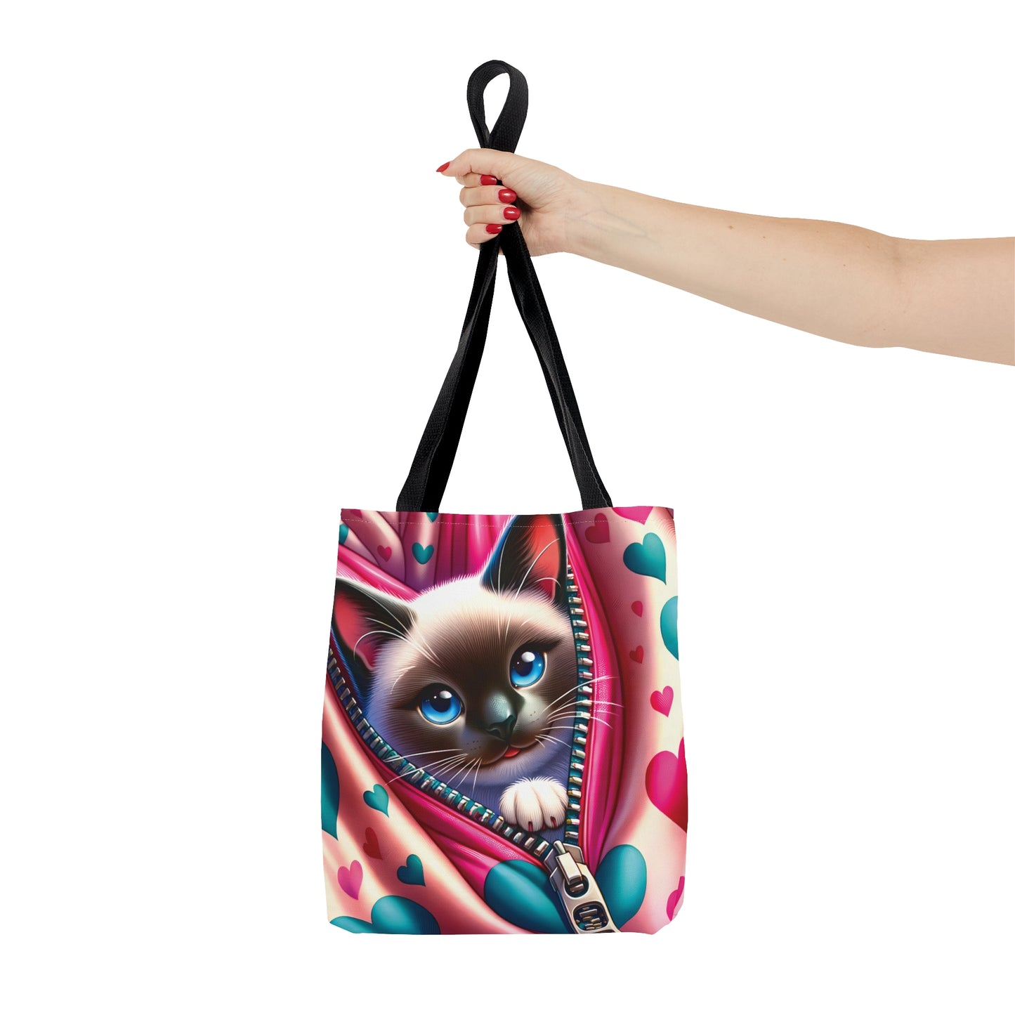 Tote Bag, Cat, Personalised/Non-Personalised Tote bag