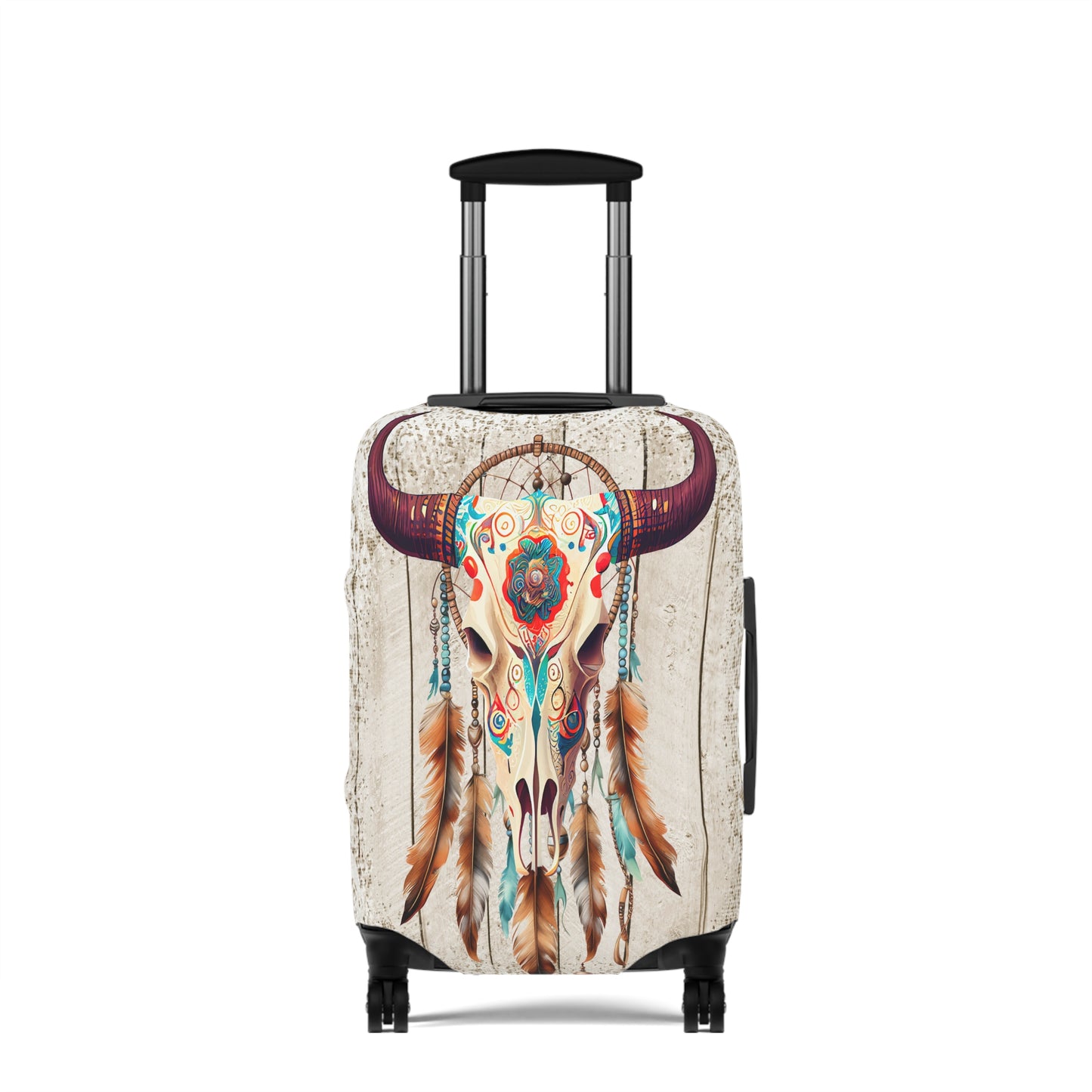 Luggage Cover, Country and Western, skull, awd-223