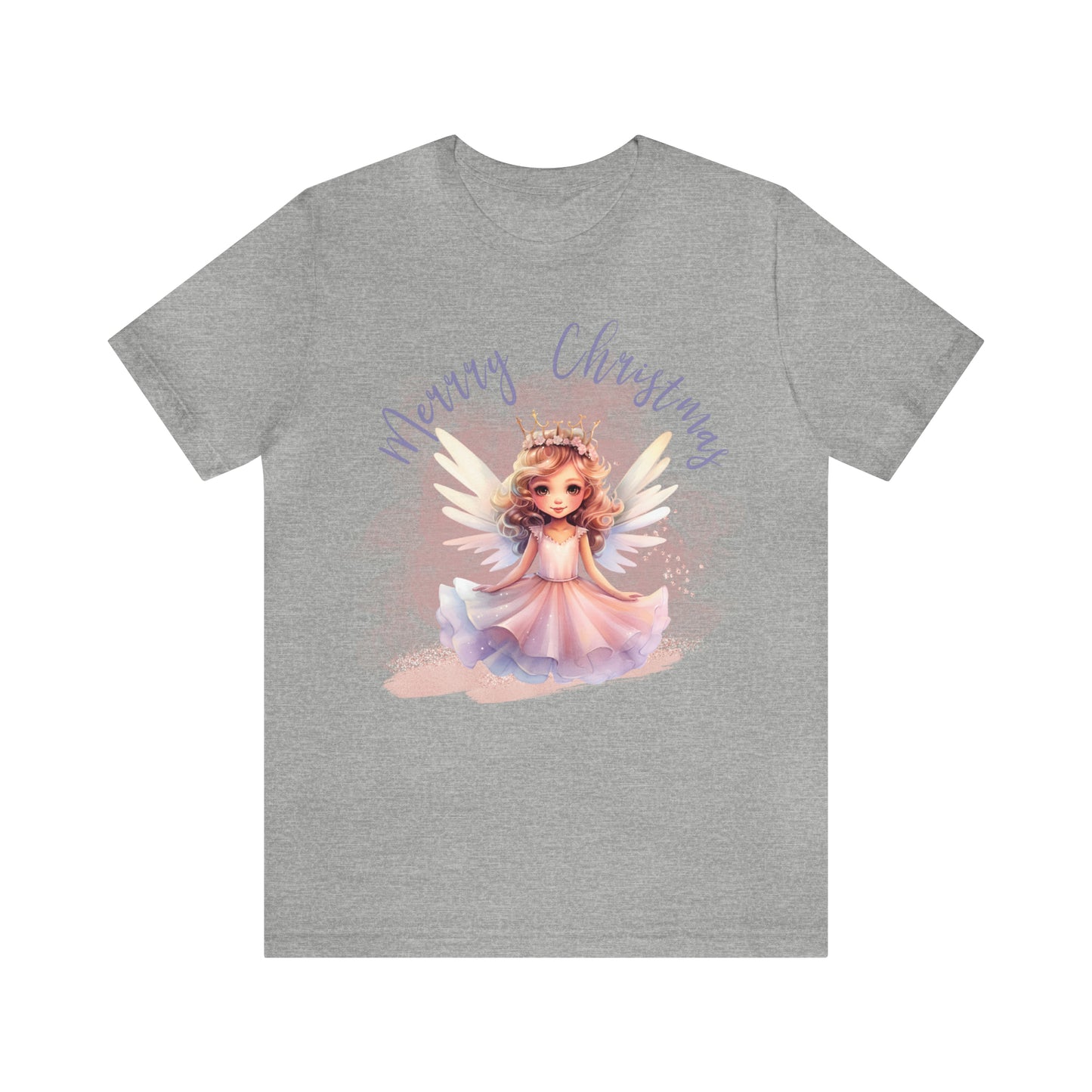 Unisex Jersey Short Sleeve Tee Christmas, Women's Fairy TShirt -A00001